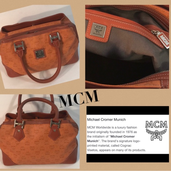 MCM DOCTOR STYLE SACHEL BAG - Picture 1 of 16